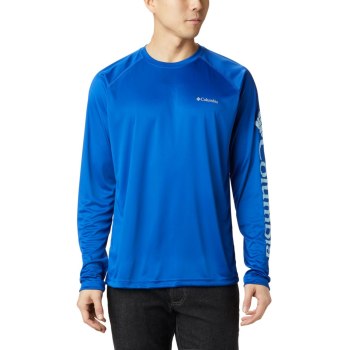 Columbia Sweater Heren, Fork Stream Long Sleeve Blauw, 13OFWSHEG